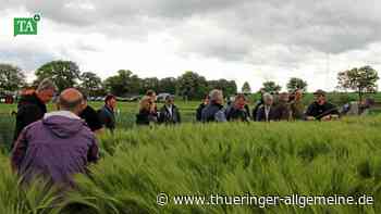 In Friemar werden neue Wege für die Landwirtschaft getestet - Thüringer Allgemeine