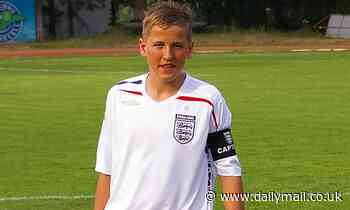 Harry Kane: Never-seen-before pictures show England captain wearing kit with armband aged 14!