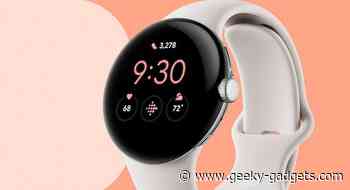 Google Pixel Watch, more details revealed