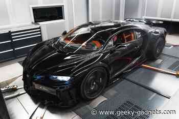 Bugatti Chiron Super Sport has 1595 HP (Video)