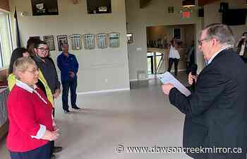 Bumstead swears in new Dawson Creek Chamber directors - Dawson Creek Mirror