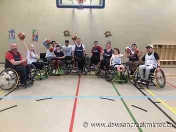 WATCH THE VIDEO: wheelchair basketball action at NLC! - Dawson Creek Mirror