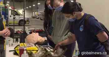 Alberta Health Services EMS training day prepares up-and-coming paramedics