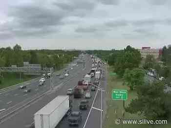 Traffic jam on Staten Island Expressway New Jersey-bound around noon - SILive.com