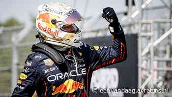 Zoveel vocht verliest een autocoureur als Max Verstappen tijdens een Formule 1-wedstrijd - EenVandaag