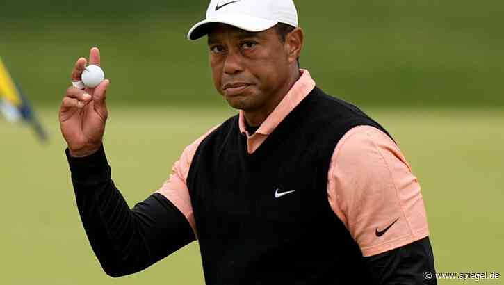 Golf: Tiger Woods gibt zum ersten Mal in seiner Karriere bei einem Major-Turnier auf - DER SPIEGEL