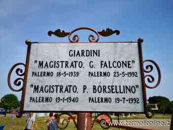 Riposizionata la targa dedicata a Falcone e Borsellino - Termoli Online