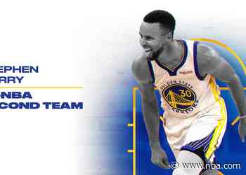 Stephen Curry Named to 2021-22 All-NBA Second Team