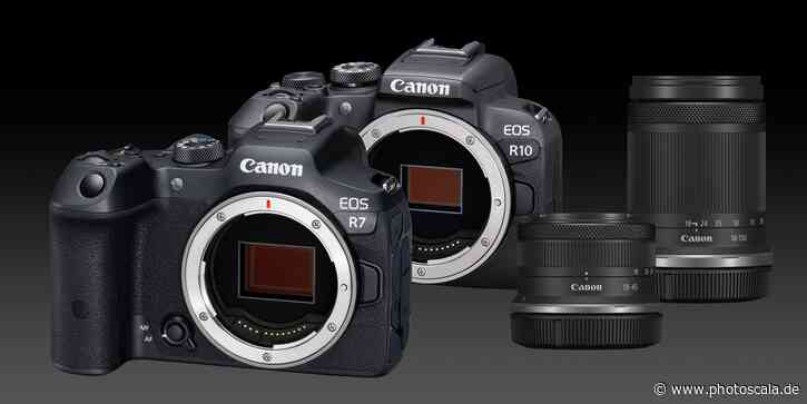 Canon EOS R jetzt auch in APS-C: EOS R7 und EOS R10 sowie zwei Objektiven für Halbformat vorgestellt - photoscala