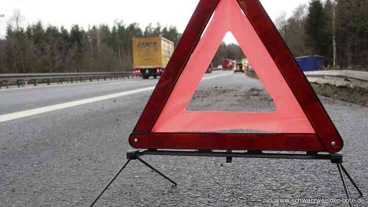 Unfall bei Oberndorf - 9000 Euro Schaden nach Crash auf der A81 - Schwarzwälder Bote