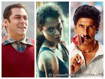 Kangana Ranaut’s ‘Dhaakad’, Ranveer Singh’s ‘83’, Salman Khan’s ‘Tubelight’: Big Bollywood movies that had their shows cancelled in theatres - Times of India