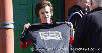 Helena Bonham Carter transforms as she films new ITV drama at Salford Lads' Club - Manchester Evening News
