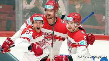 Denmark stuns Canada, Czech Republic beats United States at world ice hockey championship - ESPN India
