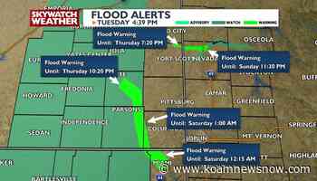 Watching area rivers for flooding concerns - KoamNewsNow.com
