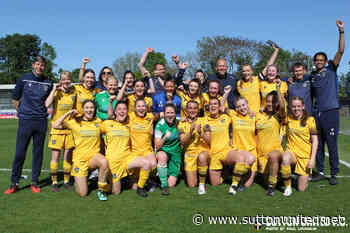 Women cruise to victory to claim title - News - Sutton United