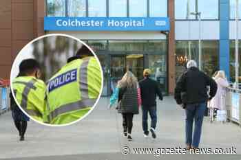 Man assaulted three police officers in Colchester Hospital