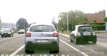 Opnieuw straffe dashcambeelden uit Lochristi met links en rechts voorbijstekende wagens - Het Laatste Nieuws