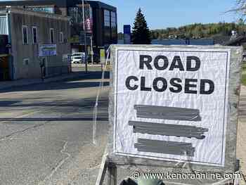 Parts of First Ave S closed Tuesday - KenoraOnline.com