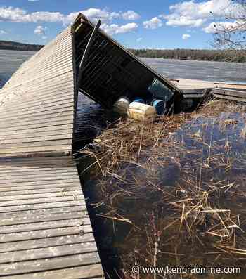 Rising water levels, remaining ice continuing to cause problems - KenoraOnline.com