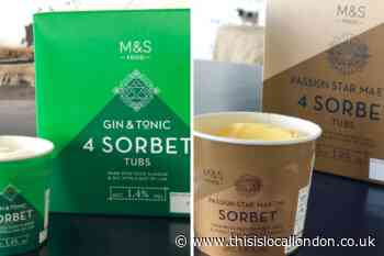 M&S transforms its Gin & Tonic and Passion Star Martini into sorbets for summer