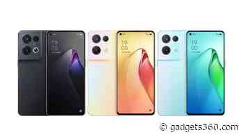 Oppo Reno 8 Pro India Launch Tipped for Mid-June, Colours, Storage Configuration Revealed