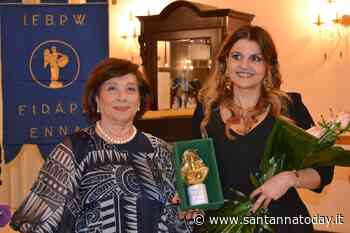 LA FIDAPA DI ENNA PREMIA L'ARTISTA STEFANIA BRUNO - Sant'Anna Today