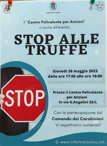 Putignano – Prevenire le truffe: incontro con i Carabinieri al Centro Anziani - Putignano Informatissimo