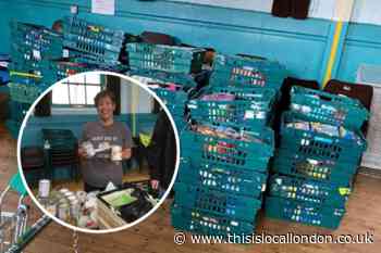 Bexley foodbank sees 'astronomical' rise in demand