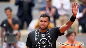 Jo-Wilfried Tsonga says loss at French Open will be 'good memory' even as he ends career - ESPN