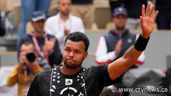 Jo-Wilfried Tsonga retires, makes tearful exit at French Open - CTV News