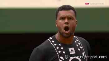 Fired-up Jo-Wilfried Tsonga wins first set against Casper Ruud as Roland-Garros crowd erupts at French Open - Eurosport COM