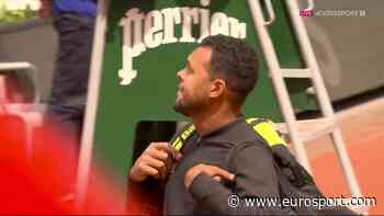 Watch fans go wild as Jo-Wilfried Tsonga steps out at French Open maybe for final time at Roland-Garros - Eurosport COM