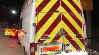 Banned driver sees van seized after being caught on motorway