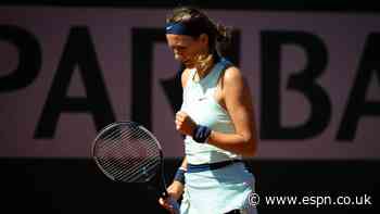 Azarenka reaches third round at Roland Garros