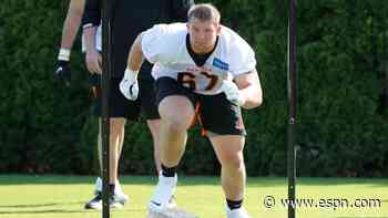 Bengals rookie Cordell Volson could be the final piece to Joe Burrow's offensive line