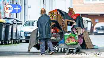 Kiel: Warum ein Obdachloser mit vier Einkaufswagen durch die Stadt zieht - Kieler Nachrichten