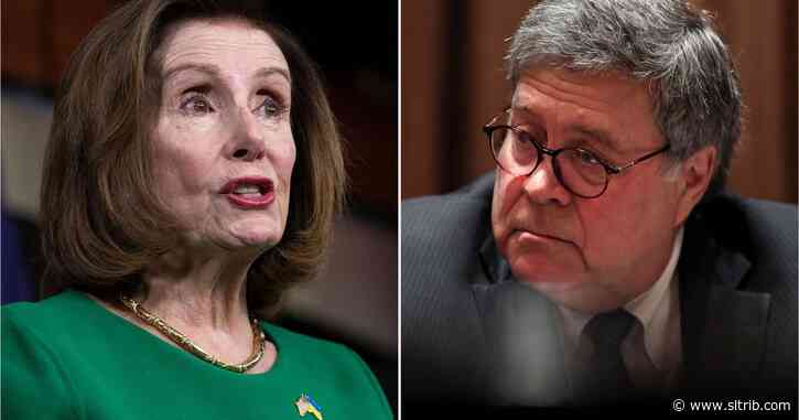 Commentary: If Nancy Pelosi is denied Communion, why not William Barr?