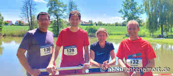 Bürgermeister-Quartett bestreitet Triathlon