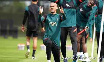 Liverpool handed boost as Fabinho trains ahead of Champions League final vs Real Madrid