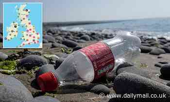 Most common items dumped as litter - with Coca-Cola, McDonald's and Budweiser the worst offenders