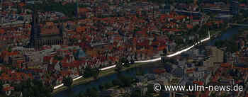 1000 Meter "Digital Wall", Slackline-Artistik und Berblinger-Fest in Ulm