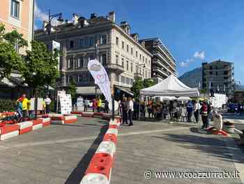 La Piazza Mercato di Domodossola si è trasformata questa mattina in una pista da kart - Azzurra TV
