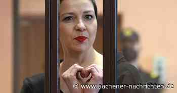 Karlspreisträgerin Maria Kalesnikava: „Jeder Tag hier bestätigt, dass unser Weg der richtige ist“