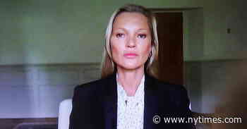 Kate Moss Denies Johnny Depp Pushed Her Down Stairs in Testimony