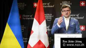 LIVE - WEF in Davos: Ukrainischer Aussenminister Kuleba warnt vor russischer Erpressung