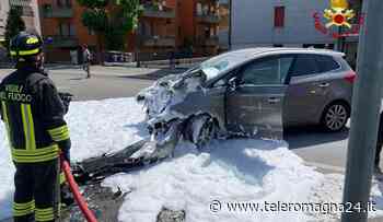 FORLI': Schianto contro un'auto, morto motociclista 49enne | FOTO - Teleromagna24