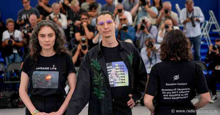 Cannes: Protest ukrainischer Filmemacher auf rotem Teppich