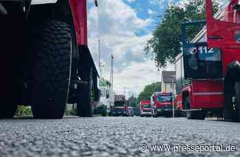 FW-OB: Feuerwehreinsatz in Osterfeld: Leck an einem Kesselwagen