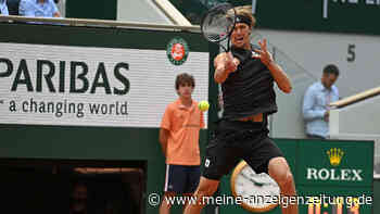 French Open heute im Live-Ticker: Matchball gegen Zverev! Es riecht nach Drama