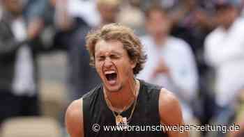 Nach abgewehrtem Matchball: Zverev in Paris in Runde drei